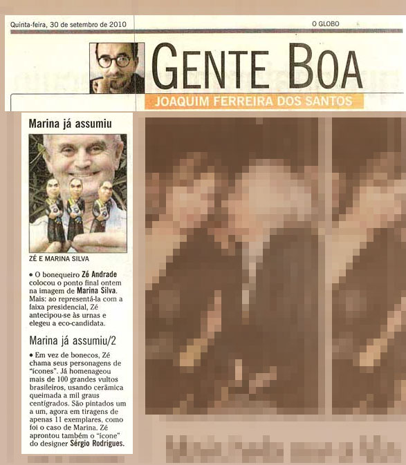 Coluna Gente Boa - O Globo (2010)